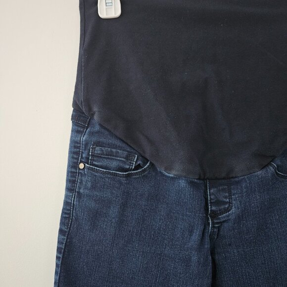 Thyme Maternity Slim Fit Blue Jeans - Picture 2 of 3